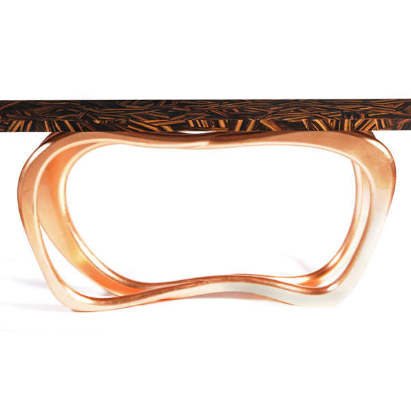 Infinity Console | Copper Leaf